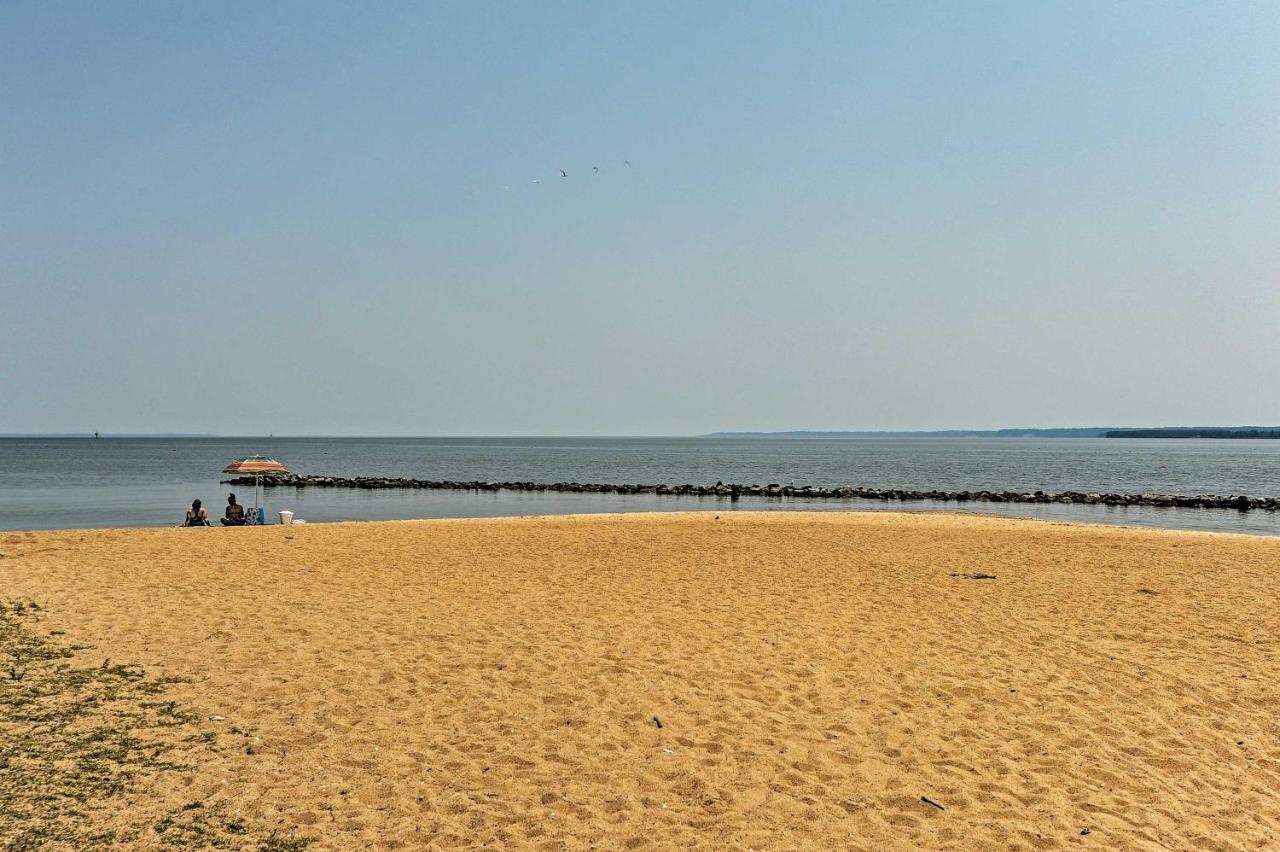 The Blue Crab Cottage - 3 Blocks From The Beach! Colonial Beach Zewnętrze zdjęcie