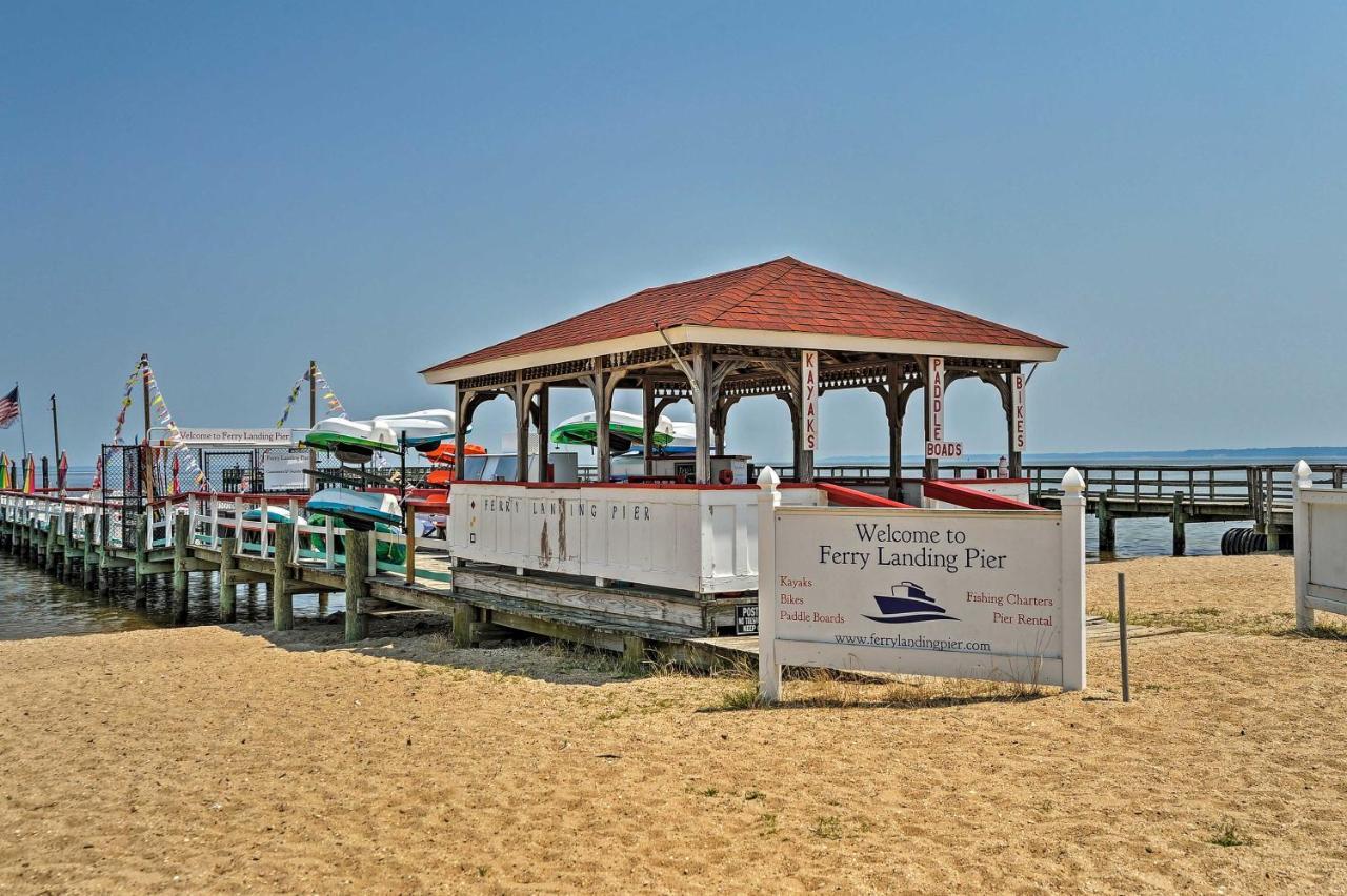 The Blue Crab Cottage - 3 Blocks From The Beach! Colonial Beach Zewnętrze zdjęcie